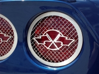 E21598 Light Cover-Tail Lights-Laser Mesh-Racing Flags-4 Pieces-05-13