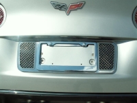 E21612 Tag Back-License Plate-Laser Mesh-Polished-05-13