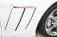 E21625 Vent Grille-Front Side Fender-Laser Mesh-Black Stealth-Grandsport-6 pieces-10-13