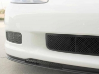 E21630 Grille-Front Air Dam-Laser Mesh-Black Stealth-Z06, ZR1, or Grandsport-Pair-06-13