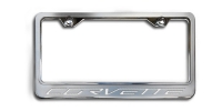 E21639 Frame-License Plate-C6 Corvette Lettering-Carbon Fiber Inlay-7 Colors Available