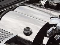 E21734 Cover Kit-Engine-Plenum Intake, Throttle Body and Radiator-Flame Etched-4 pieces-05-07