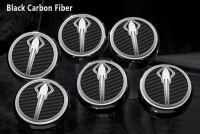 E21876 Cap Set-Engine Fluids-Carbon Fiber-Colors-Stingray Emblem-Manual-6 pieces-14-17
