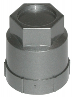 E6117 CAP-WHEEL-LUG NUT COVER-GRAY-EACH-86-90