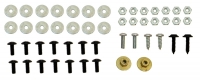 E6161 FASTENER KIT-SOFT TOP-CONVERTIBLE TOP-WEATHERSTRIP-50 PIECES-68-75