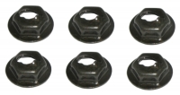 E6492 NUT SET-FOR UPPER MOLDING CLIPS-6 PIECES-63-70